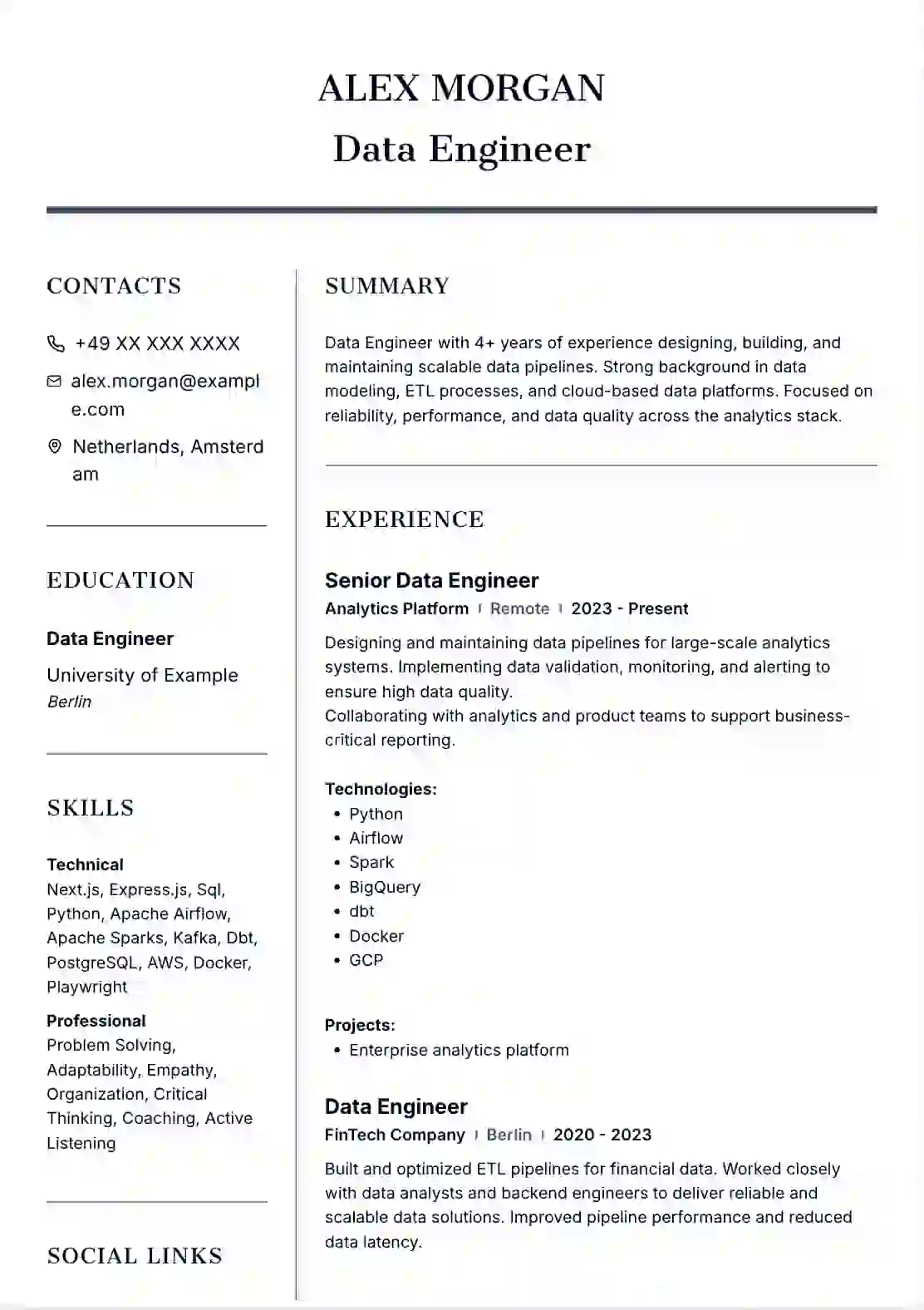 Template preview template4